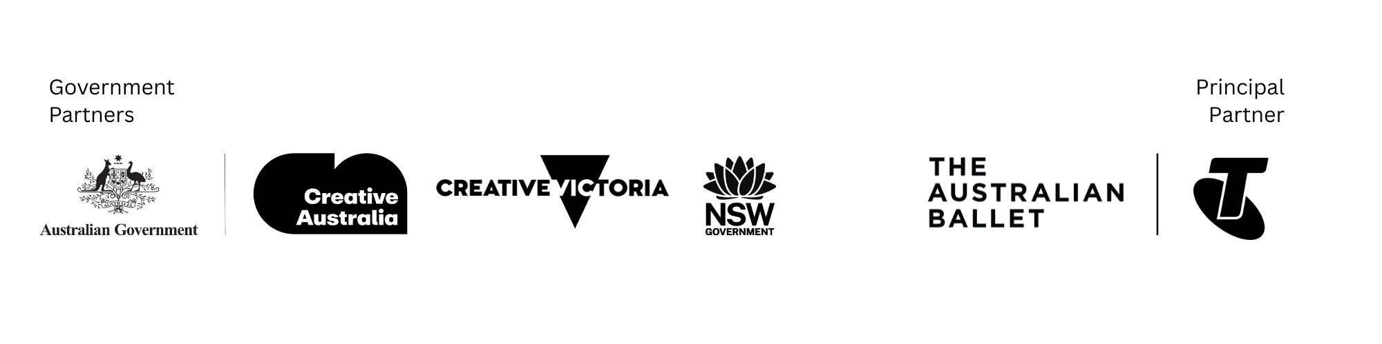 Ballet logo bar